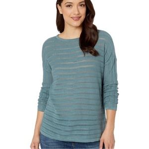 Prana Organic Cotton Madeline Sweater Dusty Blue Medium REI Long sleeve Outdoor